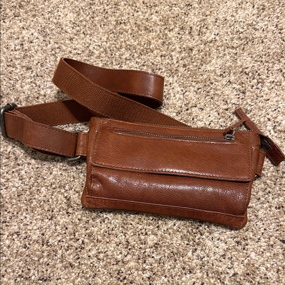 Spikes & Sparrow waist bag (leather)